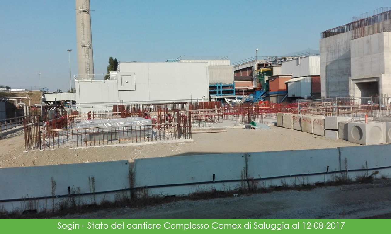 Stato cantiere Complesso CEMEX al 12-08-2017