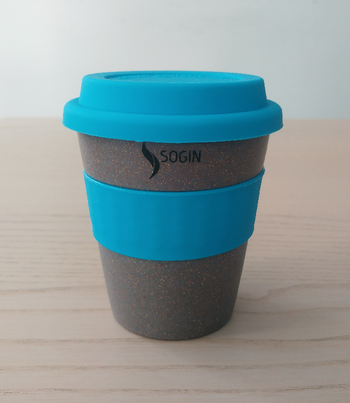 Eco-tazza del Gruppo Sogin